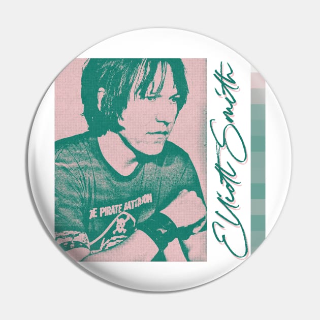 Elliott Smith // 90s Aesthetic Design Pin by unknown_pleasures