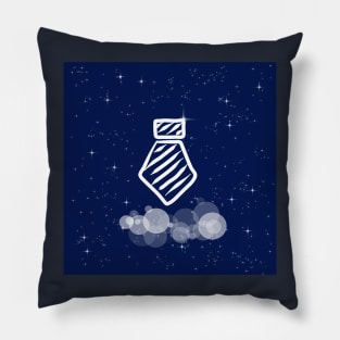 tie, accessory, haberdashery, menswear, fashion, technology, light, universe, cosmos, galaxy, shine, concept Pillow