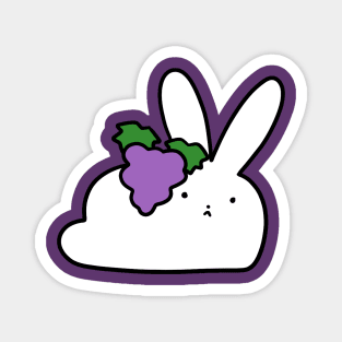 Grapes Bunny Magnet