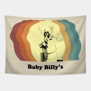 Baby Billy's Shadow Vintage Retro Tapestry