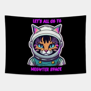 Space Cat Tapestry