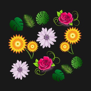 Petals and Flowers T-Shirt