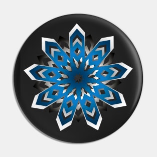 Crystal Blue Pin