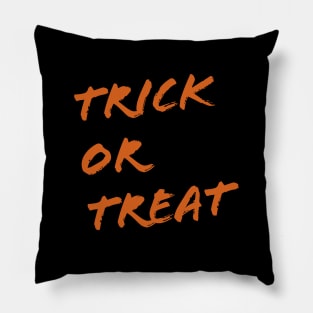 halloween trick or treat Pillow