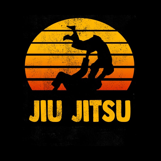 Jiu Jitsu Retro vintage BJJ gift by Lomitasu