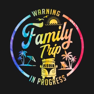 Warning Family Trip In Progress T-Shirt