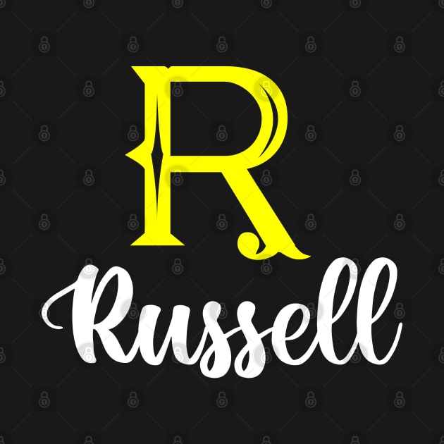 I'm A Russell ,Russell Surname, Russell Second Name by overviewtru