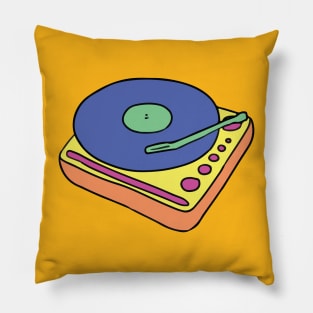 80s Retro Compact Disk Pillow