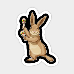 Rabbit Musician Maracas Music Magnet