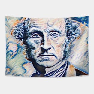 John Stuart Mill Portrait | John Stuart Mill Artwork 11 Tapestry