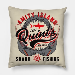 Quint's Shark Fishing Jaw Mouth Lts (Universal © UCS LLC) Pillow