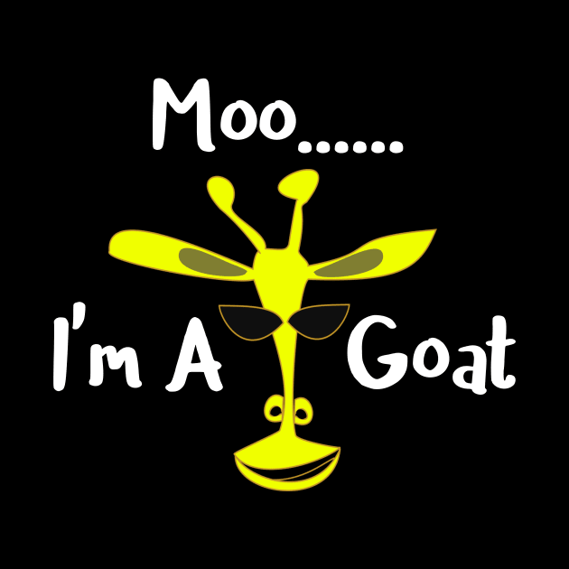 Moo I'm a Goat Giraffe by StacysCellar