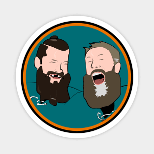 Bearded Buddies Joe Thornton Brent Burns Magnet