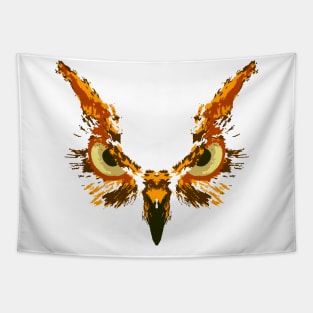 Owl abstact design Tapestry