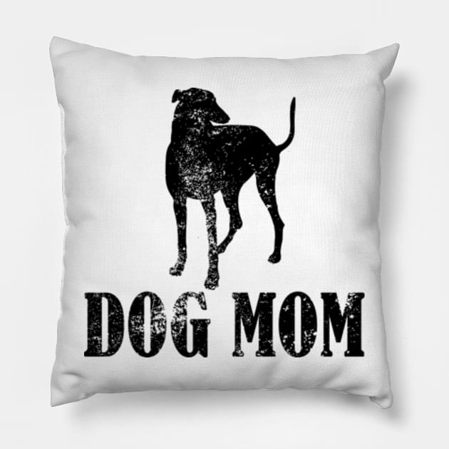 Greyhound Dog Mom Pillow by AstridLdenOs