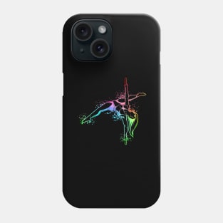 Colorful workout - Pole Fitness Phone Case