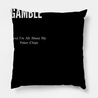 Best Gift Idea for a Professional Poker Player Pillow