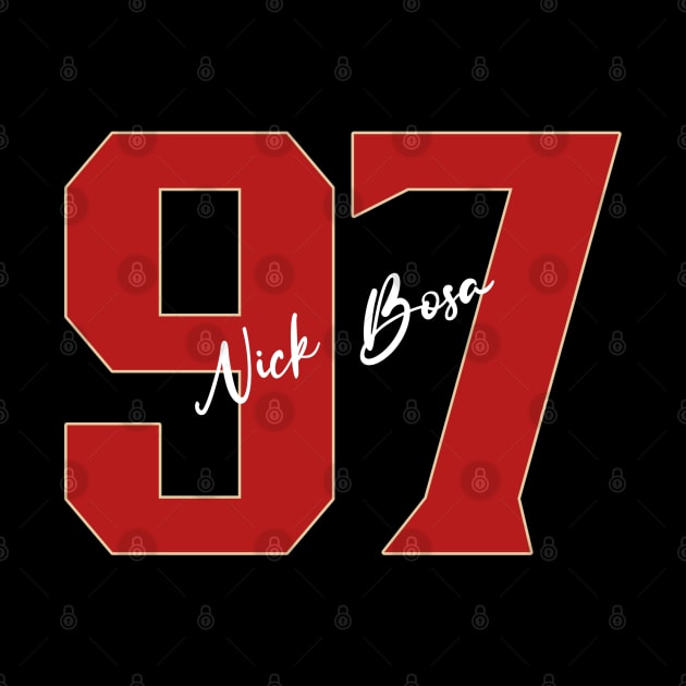 Nick Bosa 97 by NFLapparel