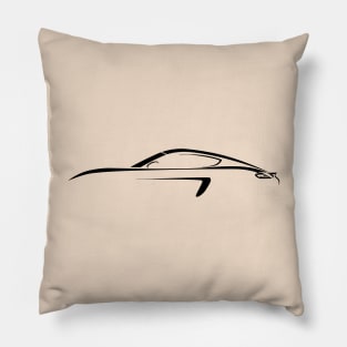 Silhoutte (black) Pillow