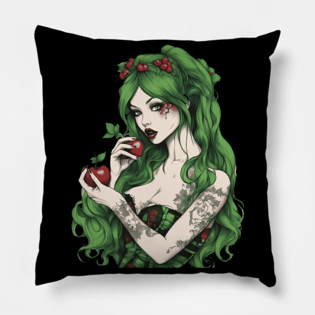 Fall of Man Pillow by animegirlnft