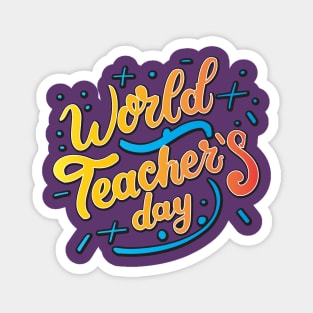 World Teachers' Day – October 5 Magnet