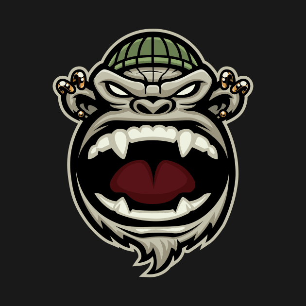 Gangsta Monkey by viSionDesign