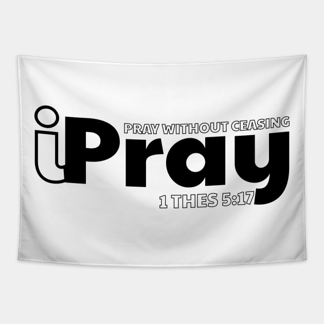 iPRAY Tapestry by Christee