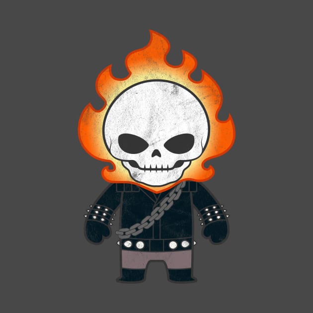 Kawaii Ghost Rider (Johnny Blaze) 💀🔥 by gabradoodle