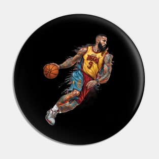 Basketball Dribble Pin