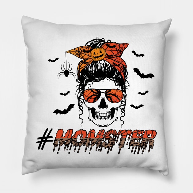 Momster Pillow by DigitalCreativeArt