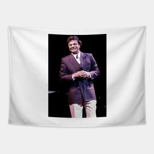 Johnny Mathis Photograph Tapestry