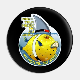 Jiu Jitsu Blowfish Pin