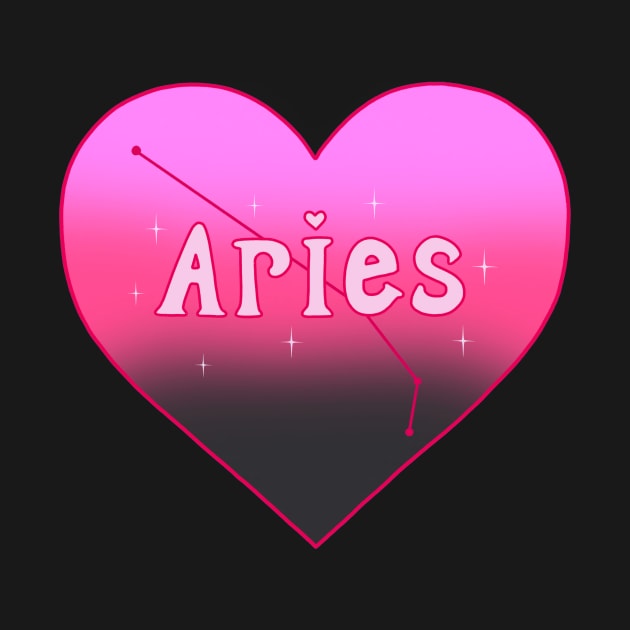 Aries Constellation Heart by novembersgirl