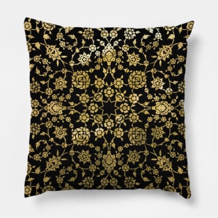 Arabic Gold pattern #6 Pillow