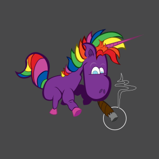 Lil' Smokey the Rainbow Unicorn T-Shirt