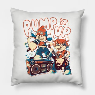 Pump It Up - Retro Game Geek Gift Pillow