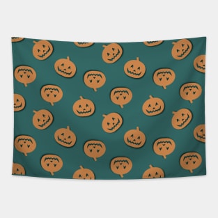 Halloween pumpkin pattern Tapestry