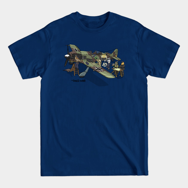 Disover The Dogs of War: Focke-Wulf 190 - Fw190 - T-Shirt