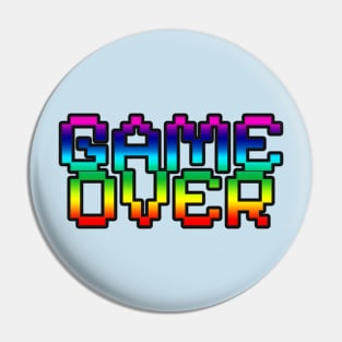 Game Over Pin