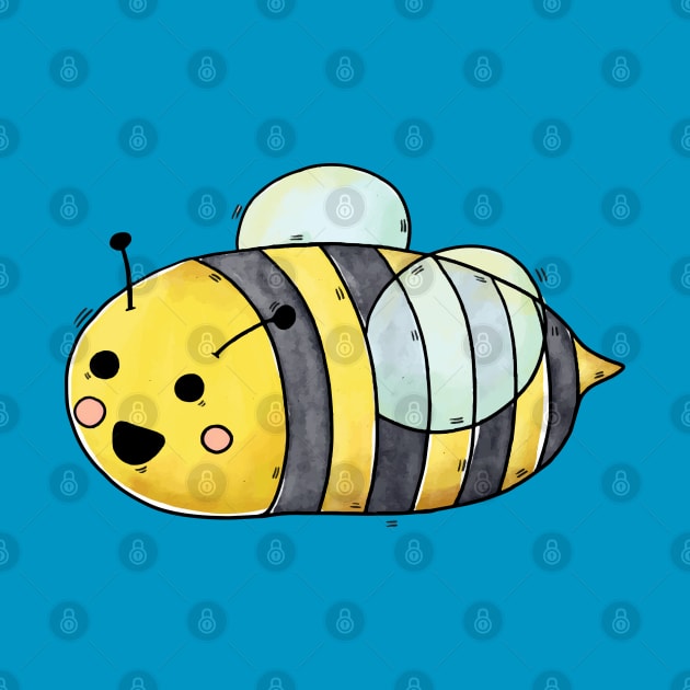Cute & Kawaii Bee by UniqueDesignsCo