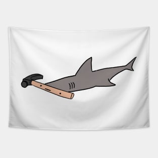 Hammerhead Shark Literally Tapestry