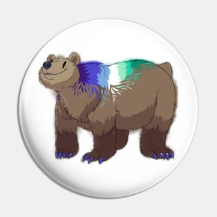 Gay (MLM) Grizzlybear! Pin