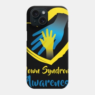 Holding Hands World Down Syndrome Awareness Day Phone Case