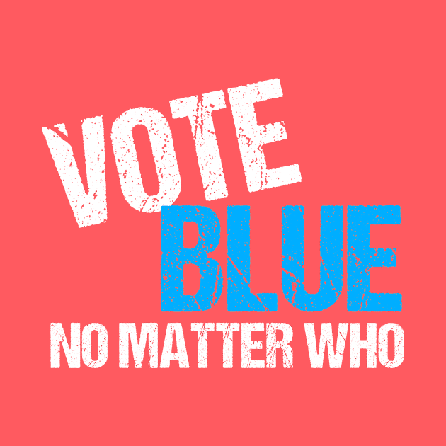 Vote Blue Midterm Election Democrat by epiclovedesigns