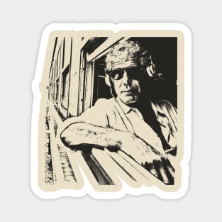 Anthony Bourdain Black Pencil Magnet