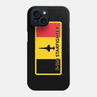 Belgian F-104 Starfighter Phone Case