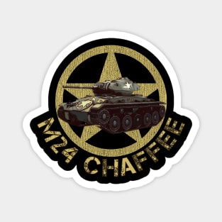 M24 Chaffee WW2 American Light Tank Magnet