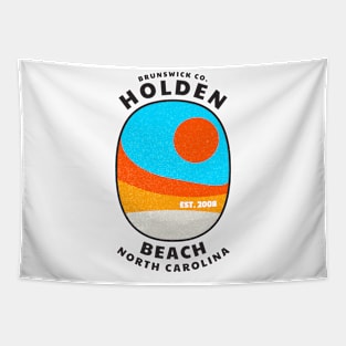 Holden Beach, NC Summertime Vacationing Abstract Sunrise Tapestry