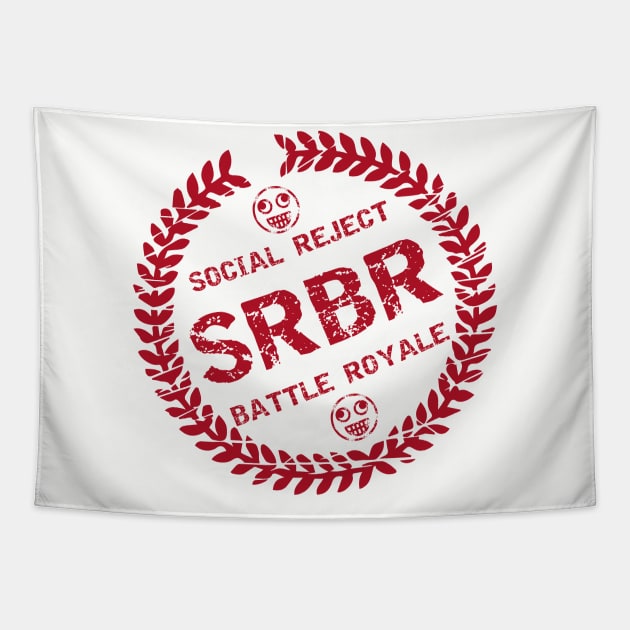 Social Reject Battle Royale Tapestry by lilmousepunk