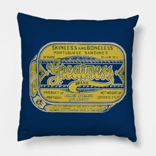 Retro Greatness Portuguese Sardines Pillow